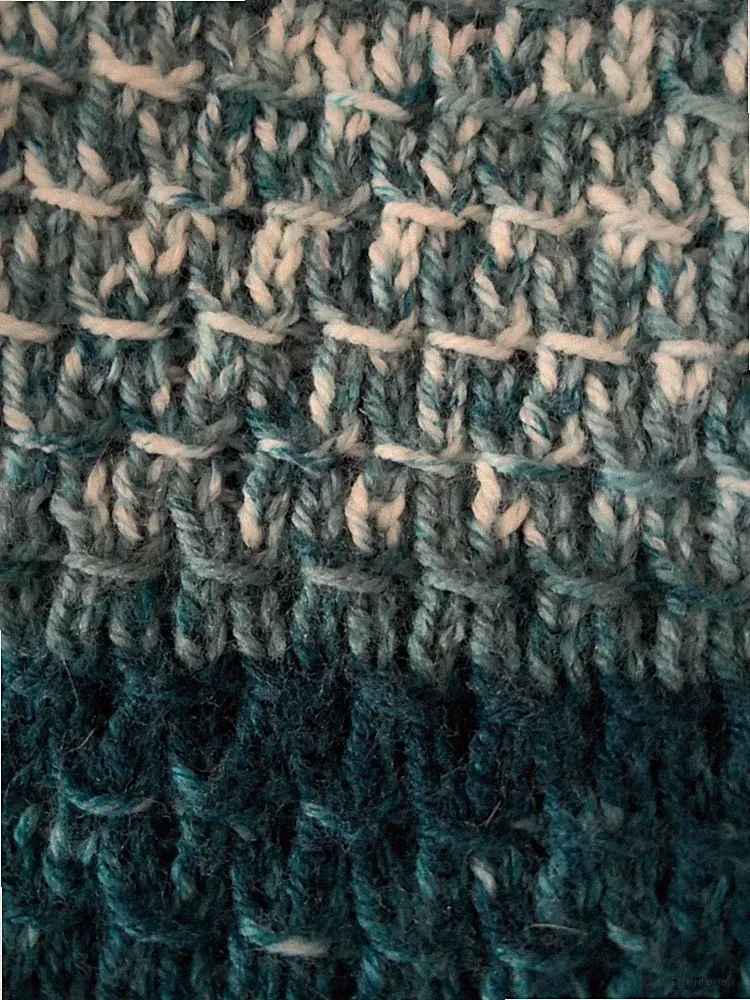 Handgestrickte/gehäkelte Kinderwagen/Moses/Schoß/Autositz dehnbare Decke