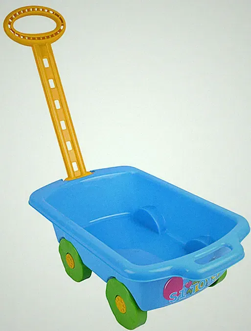 Handwagen für Kinder Handcart mit Ziehgriff Schubkarre Sandspielzeug Sandkasten