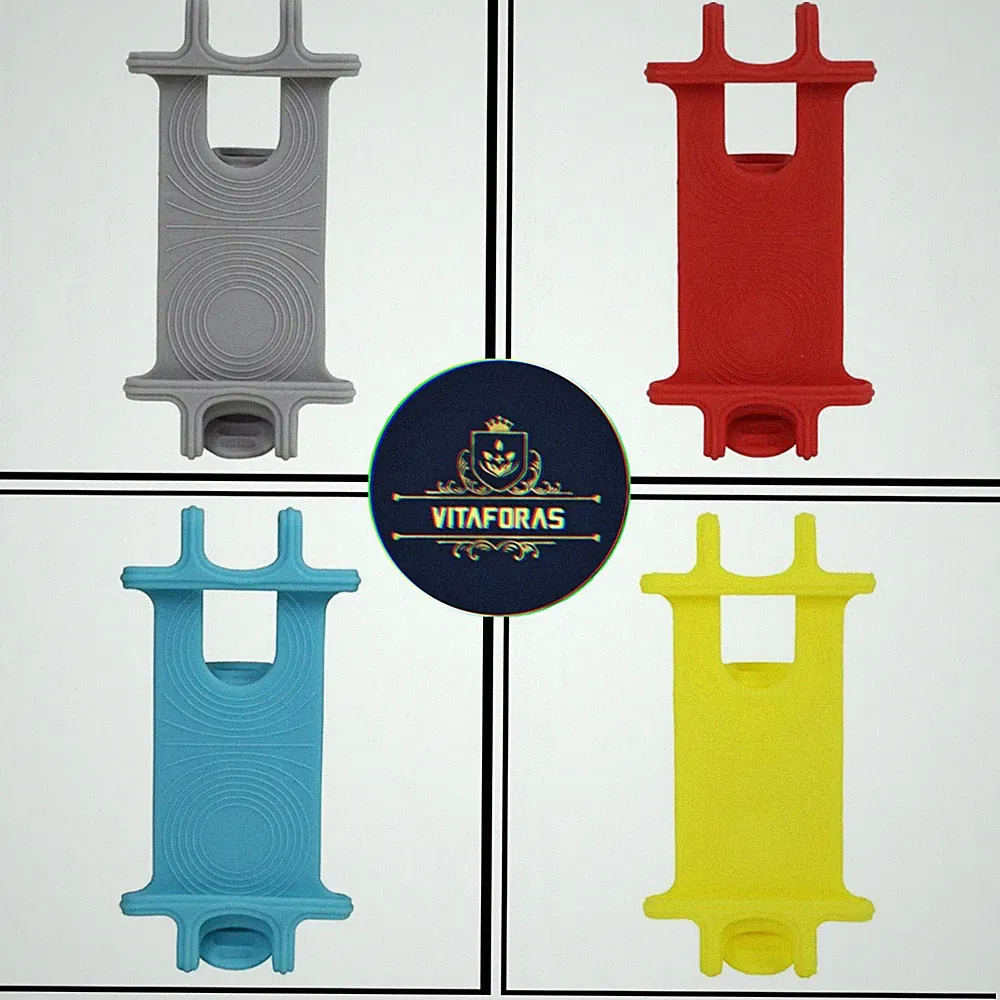 Handyhalterung [ Gelb ] Lenker Halterung Silikon Motorrad Handy Halter