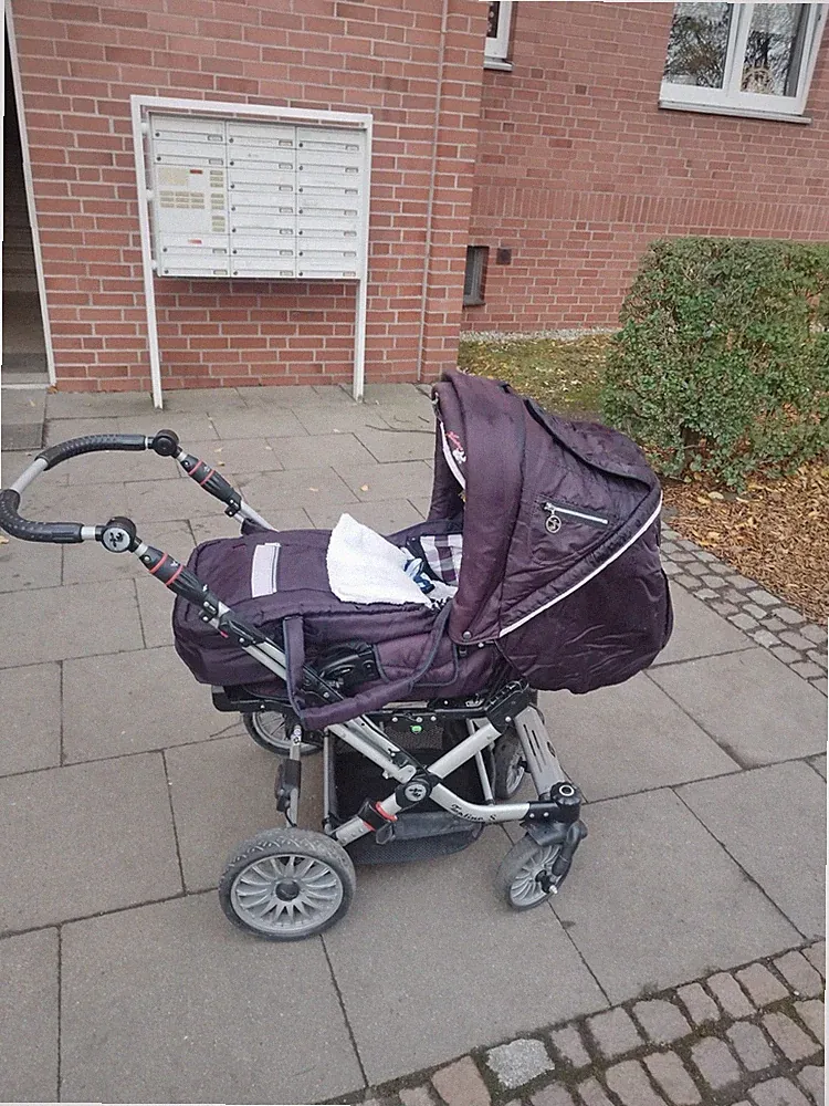 hartan kinderwagen Top line s gebraucht gut erhalten