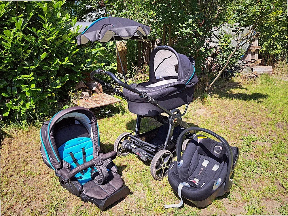 Hartan Racer GT Kombikinderwagen+Babyschale+Kinderwagenaufsatz+Autoschale