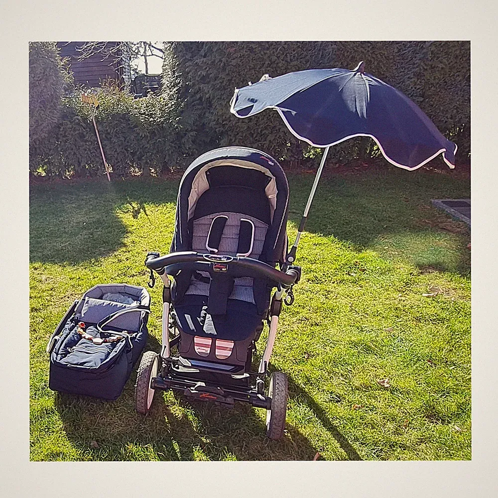 Hartan Racer GT Kombikinderwagen & Sportwagen, dunkelblau, Zubehör, Sonnenschirm