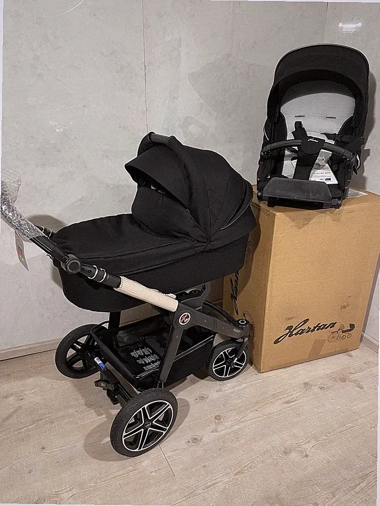 Hartan Racer GTS Black pinstripe kombikinderwagen