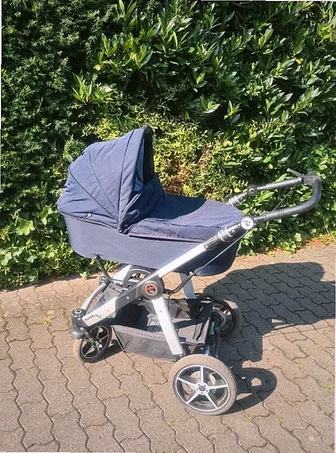 Hartan Racer GTS mit Handbremse Kombi Kinderwagen mit Babywanne