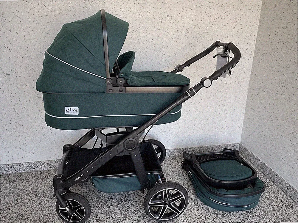 Hartan Rock It GTR Outdoor 2in1 Kinderwagen Sportwagen + Falttasche Leaf Neu