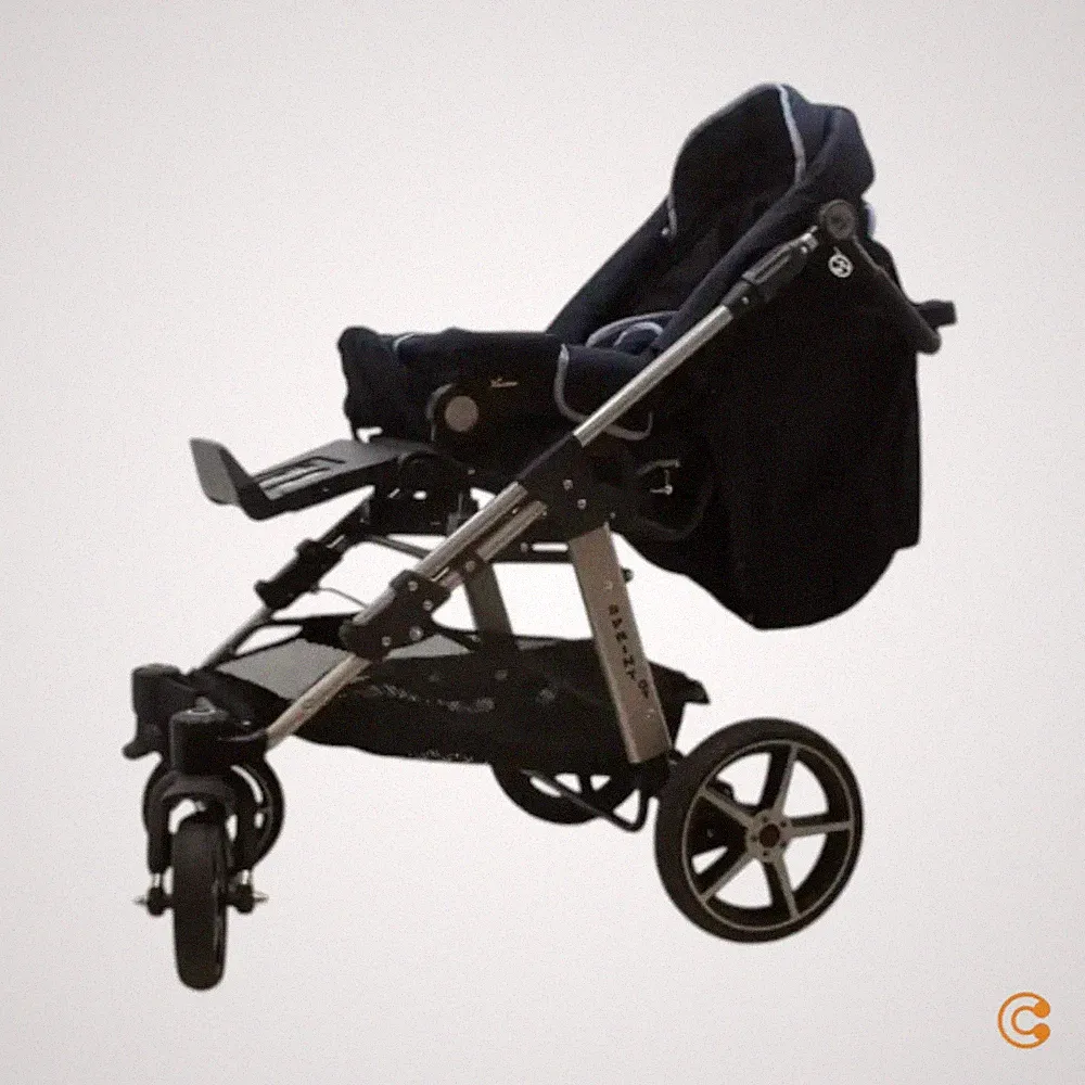 Hartan Sprint GT Kinderwagen Buggy blau mit Softtasche & Maxi-Cosi-Adapter