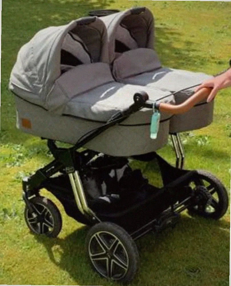 Hartan Two Selection olivgrün Zwillingswagen Geschwisterwagen