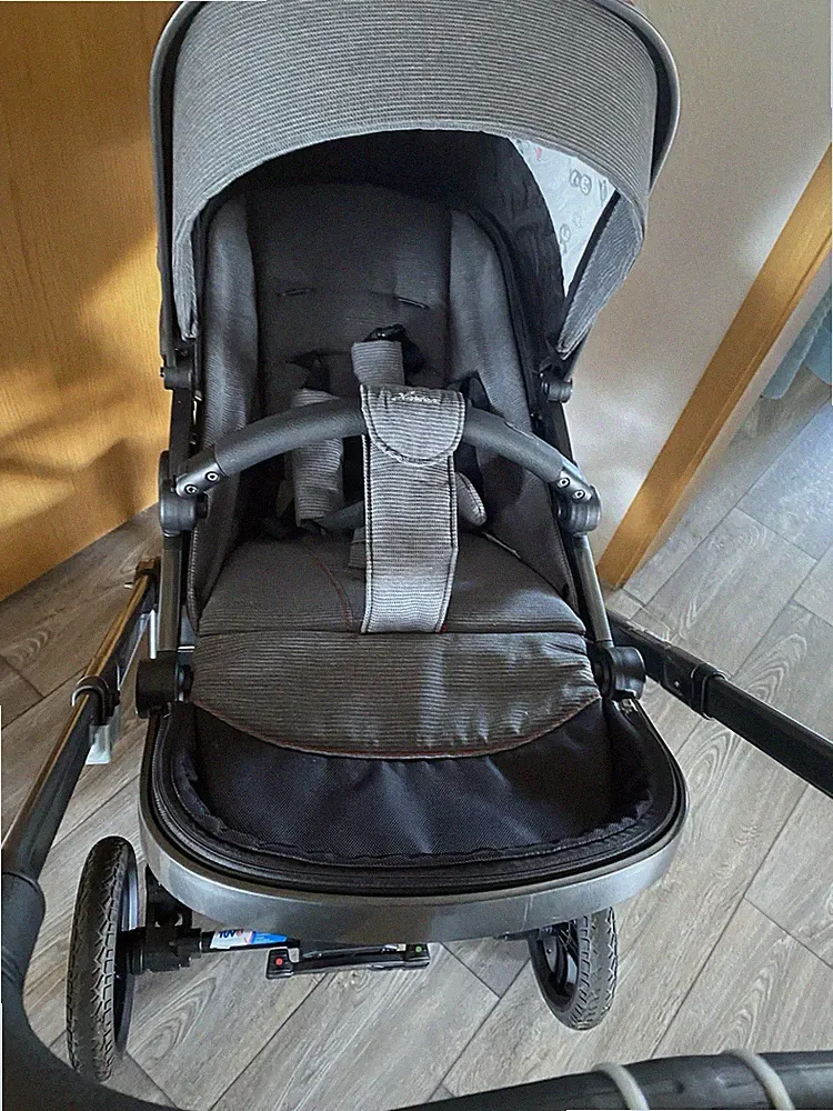 Hartan VIP GTX Little Penguin Kinderwagen, Pinguinmuster, Grau