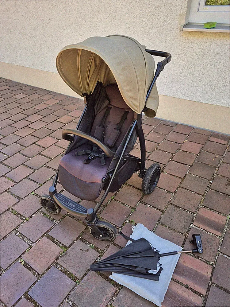 Hauck Buggy Rapid 4D Air Kinderwagen mit Regenschutz und Sonnenschirm