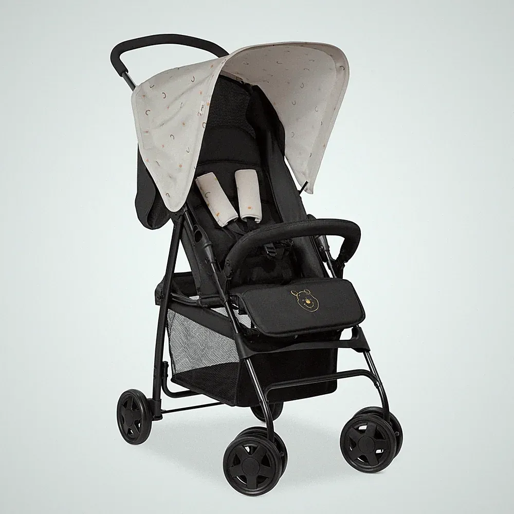 hauck Buggy Sport Beige Federleicht Liegefunktion 5,9 kg Klein Zusammenklappbar
