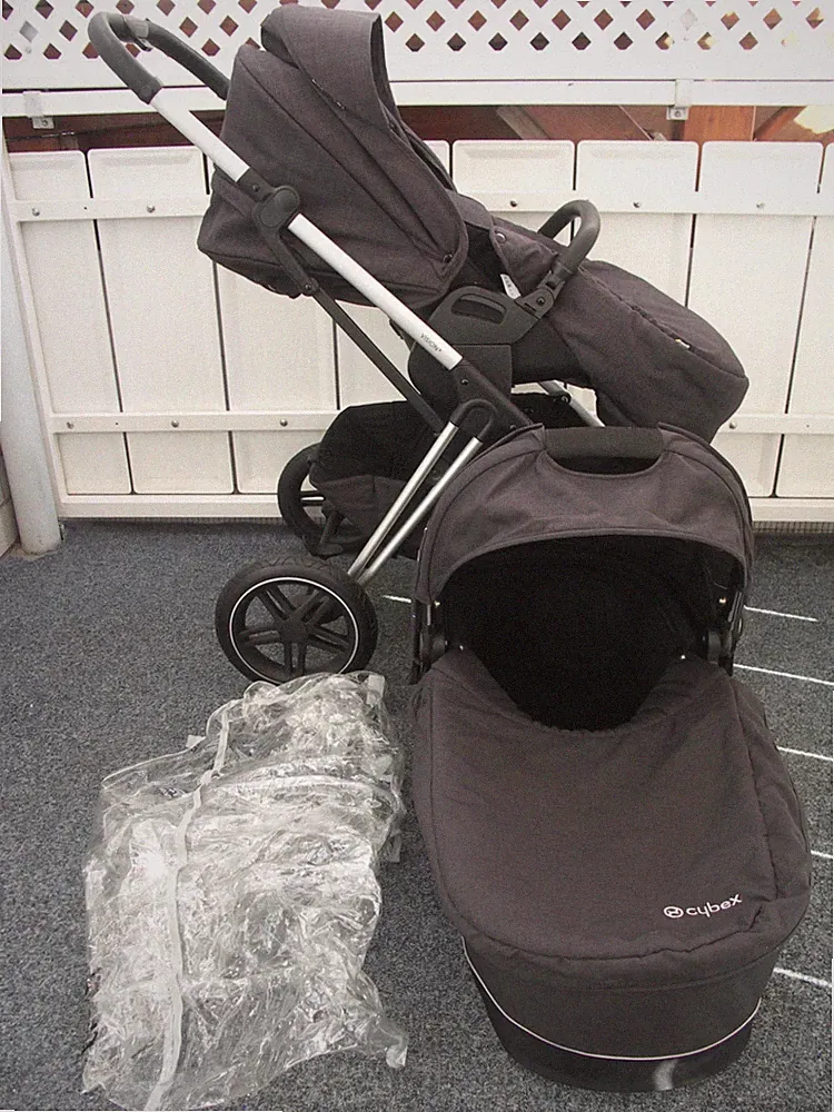 Hauck Buggy & Sportwagen Vision X + Liegewanne Regenschutz Fußdecke
