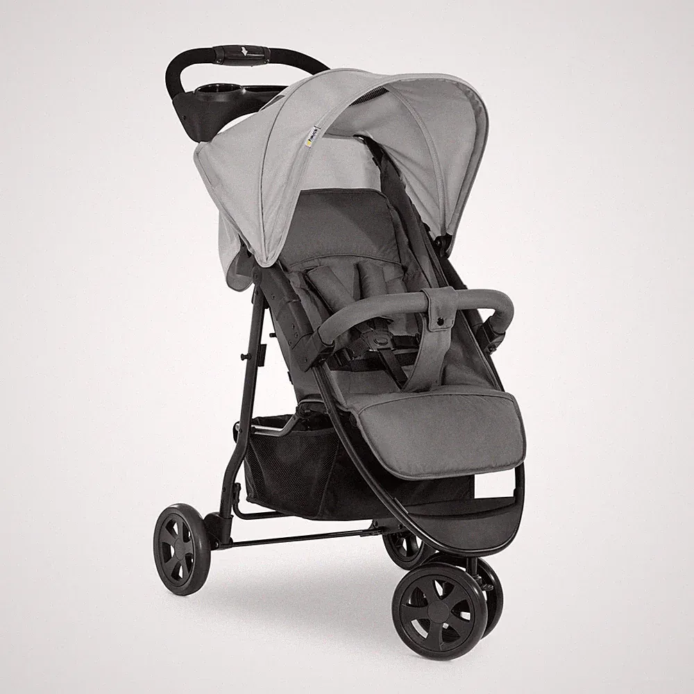 Hauck Citi Neo 3, Grau - Dreirad Kinderbuggy Ab Geburt Bis 22 Kg Mit Liegefunkti