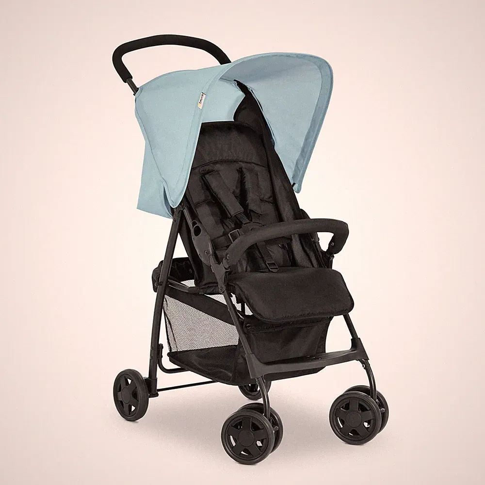 Hauck Federleichter Reisebuggy 5,9 Kg Schnell Klappbar, Sport Blue | Klein Zusam