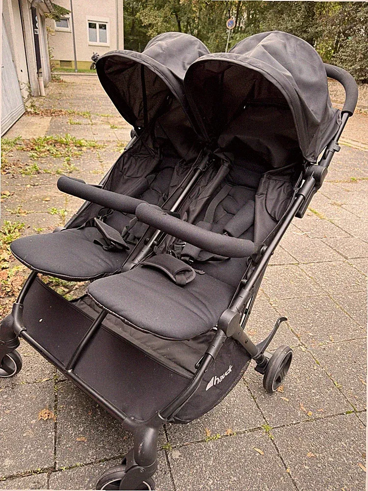 Hauck Geschwisterwagen / Zwillingsbuggy– Einmal benutzt, klappbar