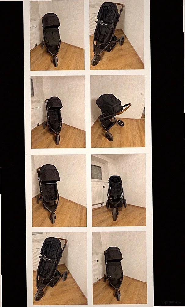 Hauck Jogger Kinderwagen Einsitzer schwarz mit Verdeck & Korb