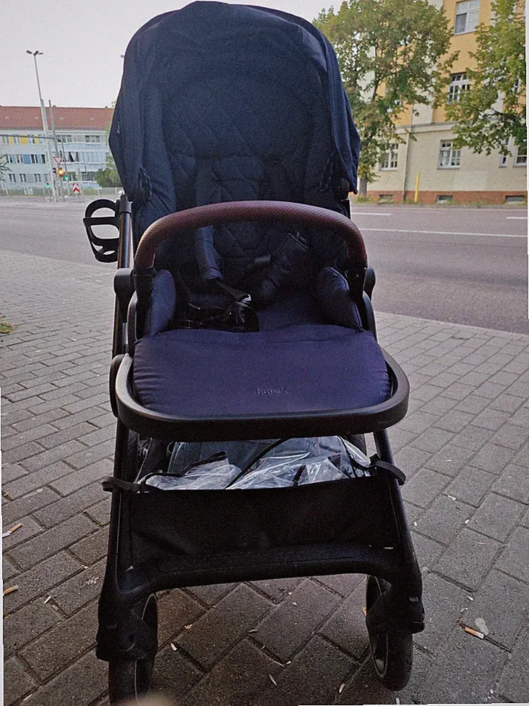 Hauck Kinderwagen 2in1 Walk N Care Set Kombi Buggy Babywanne Navy Blau Guter Zus