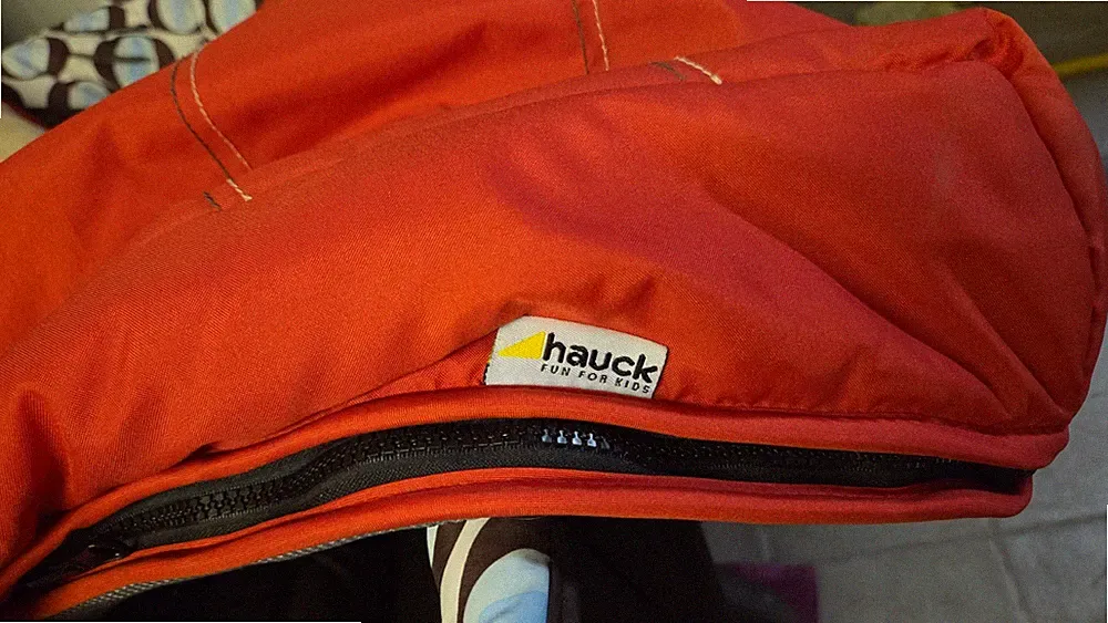 hauck Kinderwagen-Fußsack / Buggy-Fußsack, Farbe Orange