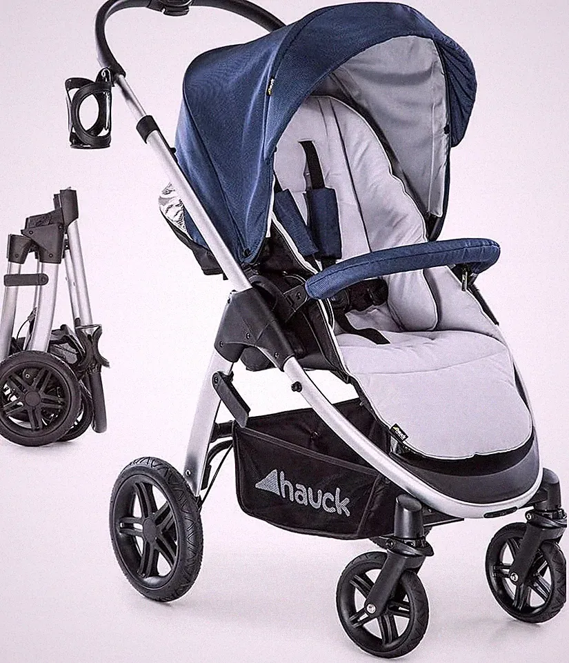 HAUCK SATURN R SPORTBUGGY KINDERWAGEN KLAPPBAR BIS 25KG GELÄNDETAUGLICH LUFTKAMM