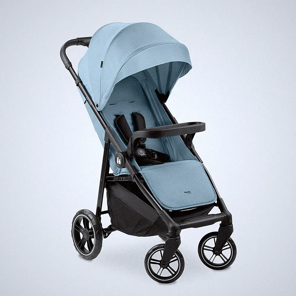Hauck Shop N Care, Dusty Blue - Kinderbuggy Mit Liegefunktion Ab Geburt Bis 22 K