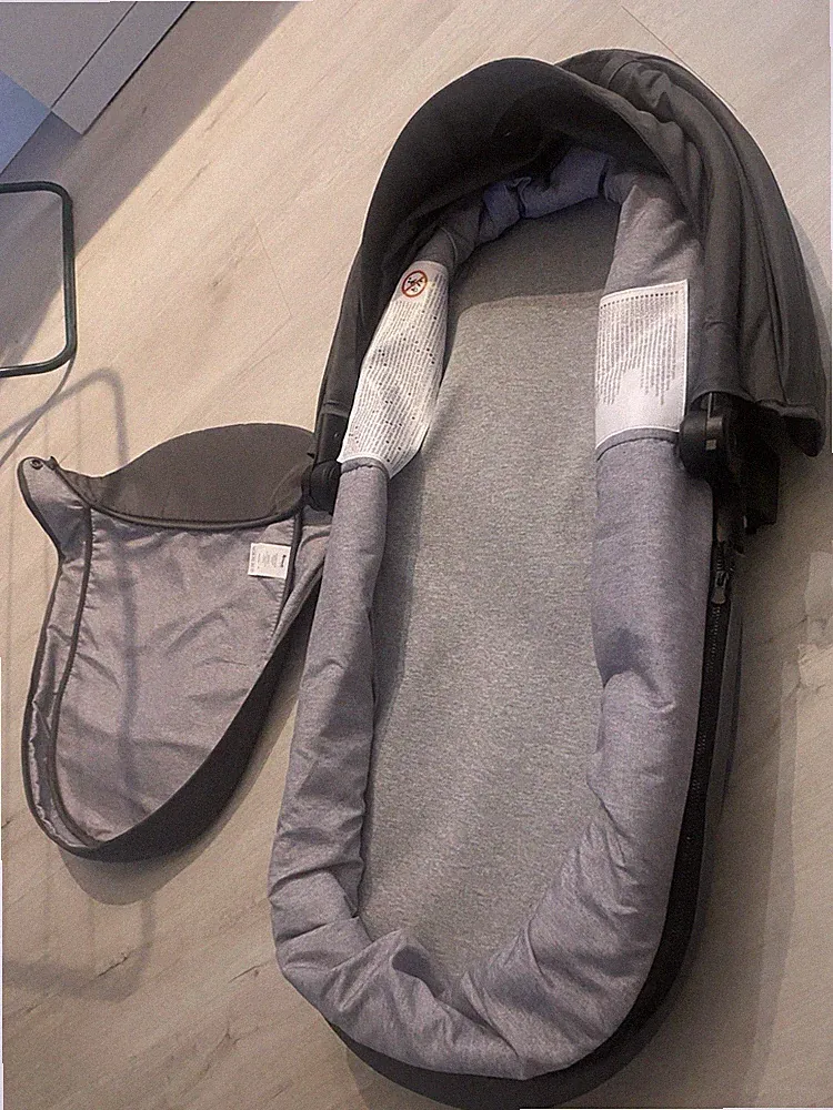 Hauck Shop N Care Trio Set, Grey Kinderwagen. Babyschale und Baggy mit Adapter