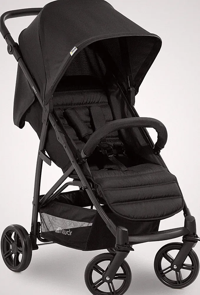 Hauck Sport Kinder Buggy Wagen RAPID 4 mit XL Korb schwarz