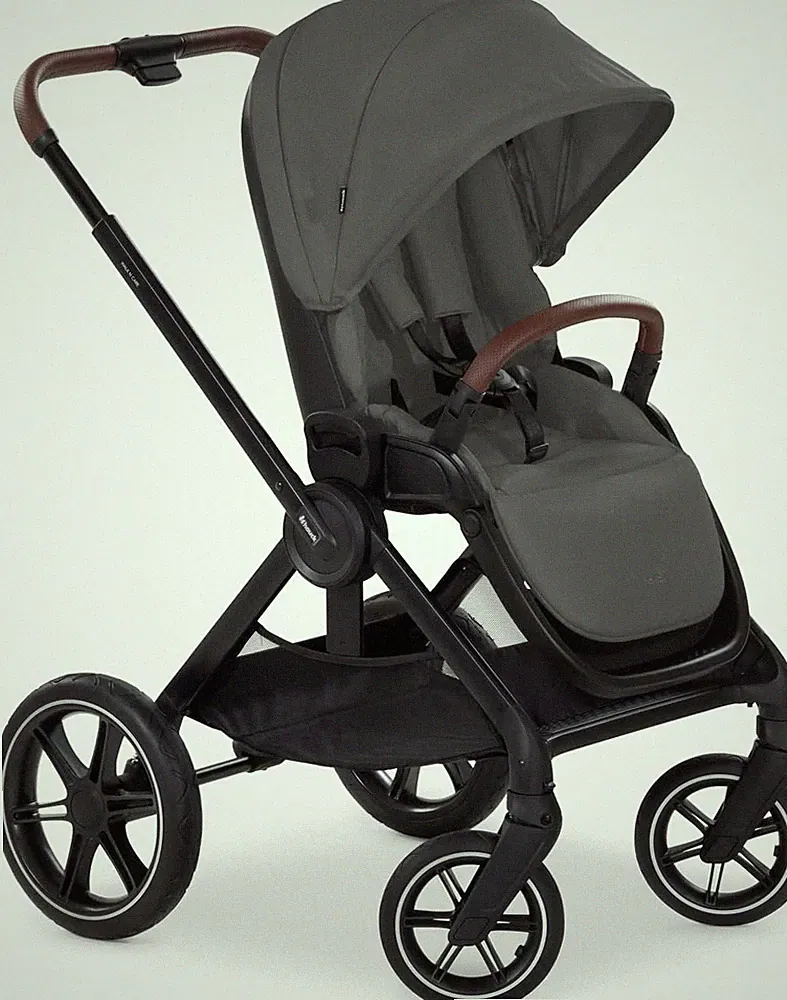 Hauck Walk N Care Buggy Kinderwagen dunkelgrau leicht klappbar kompakt