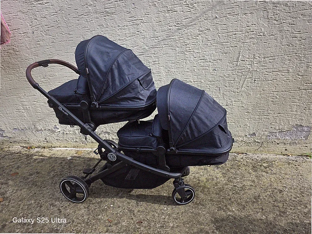 Hoco TANDEM Marine Anzahl Sitze - Zweisitzer Kinderwagen