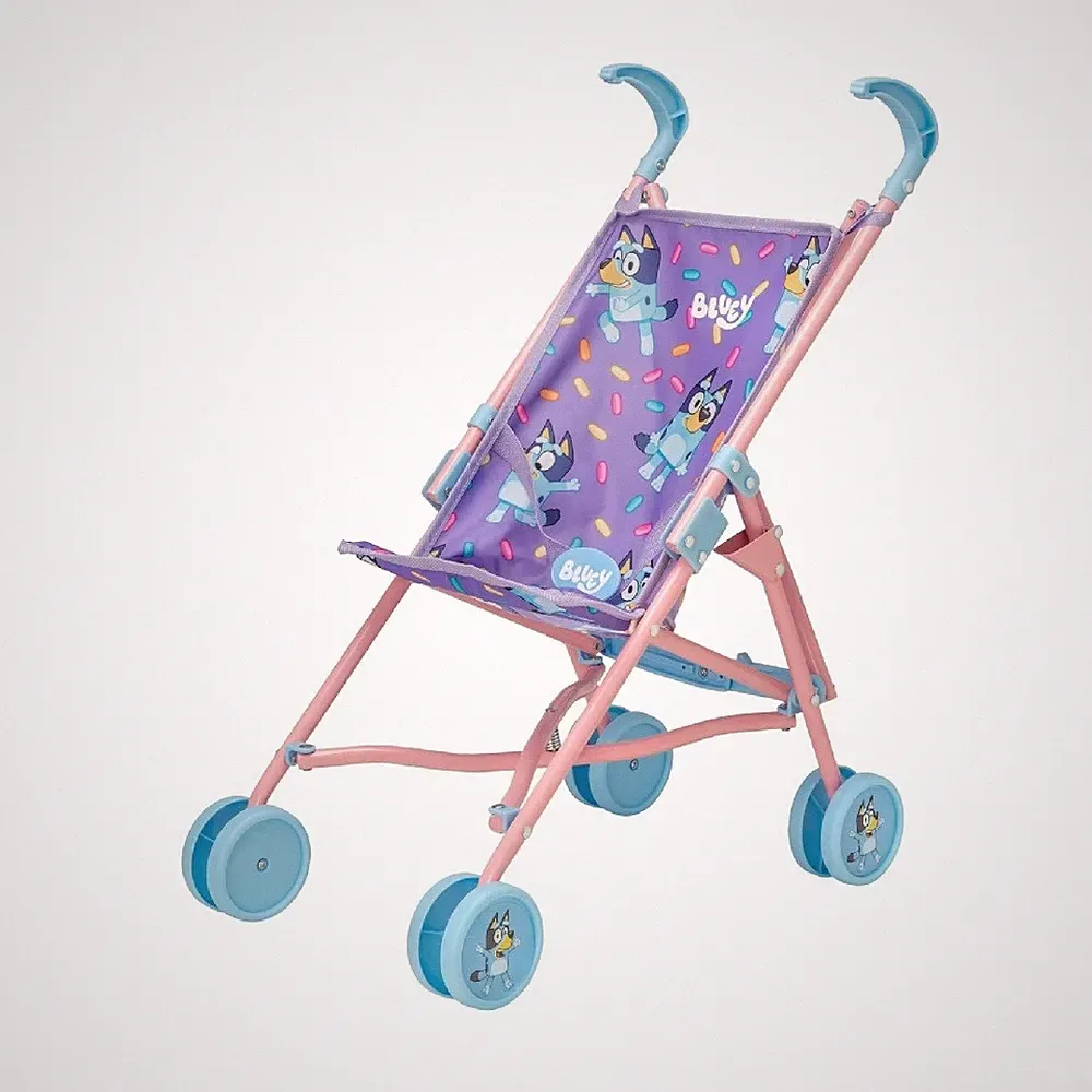 HTI Bluey Motto Kinder Baby Puppenwagen