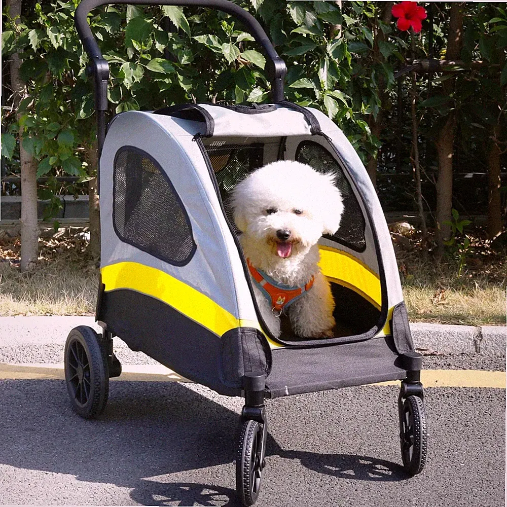 Hundebuggy Hundetransport Kinderwagen Faltbar Katzenwagen bis 20kg