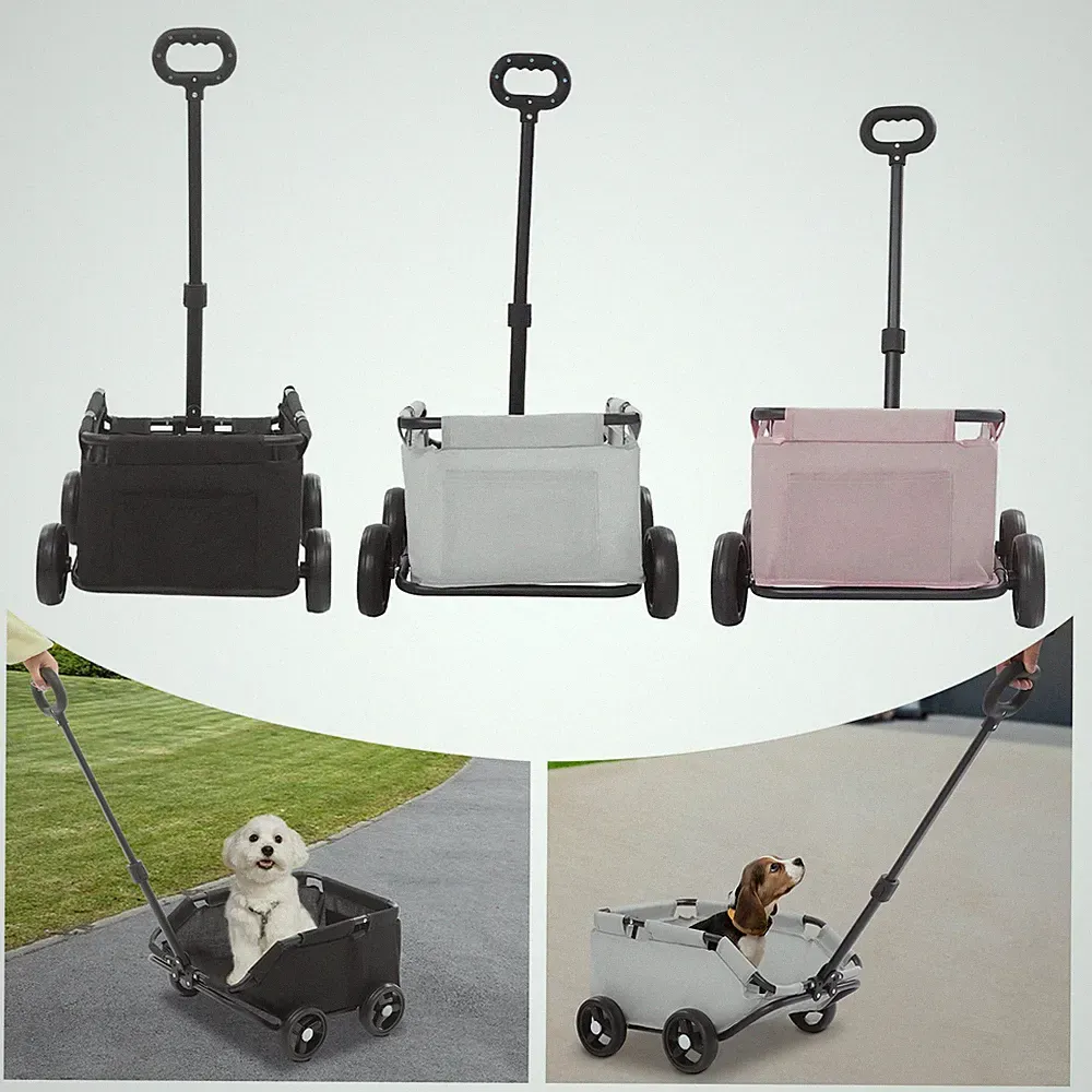 Hundewagen Faltender Hundewagen Reisen Haustier-kinderwagen 7.5kg/16.53 lbs