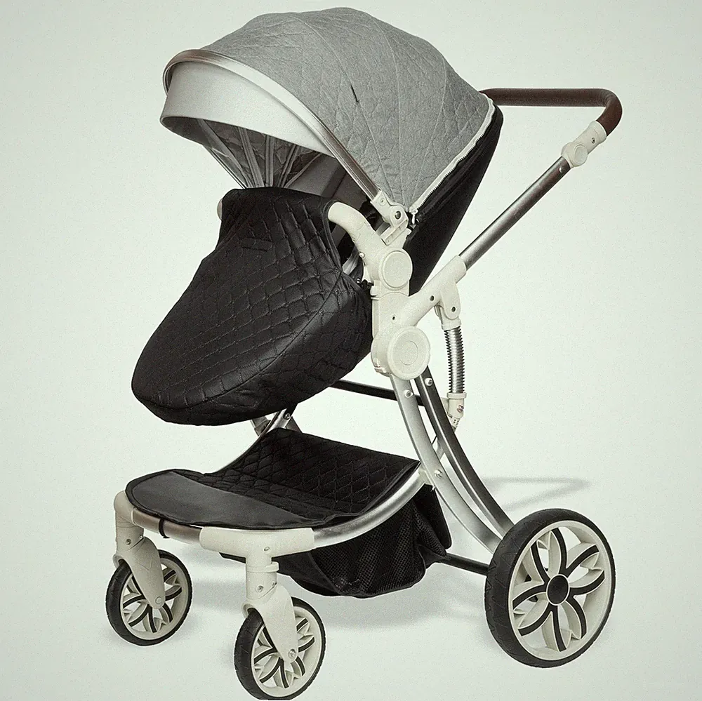 ib style® JUMA 2 in 1 Kombi Kinderwagen Buggy Regenhaube Tasche BWARE