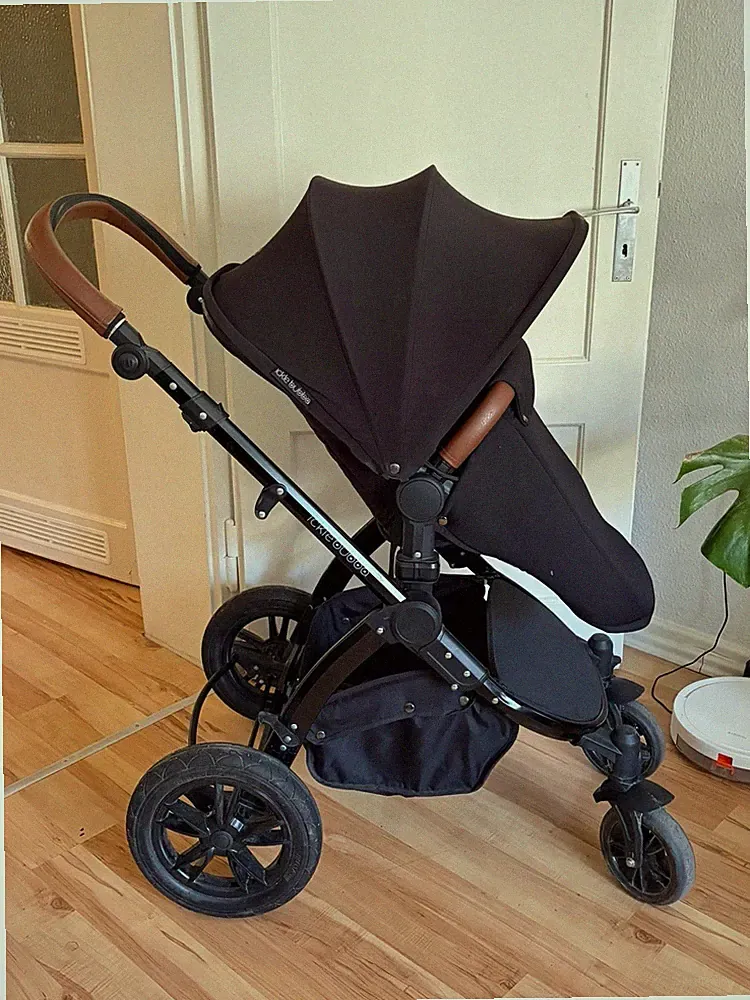 Ickle Bubba 3 In 1 Kinderwagen Schwarz