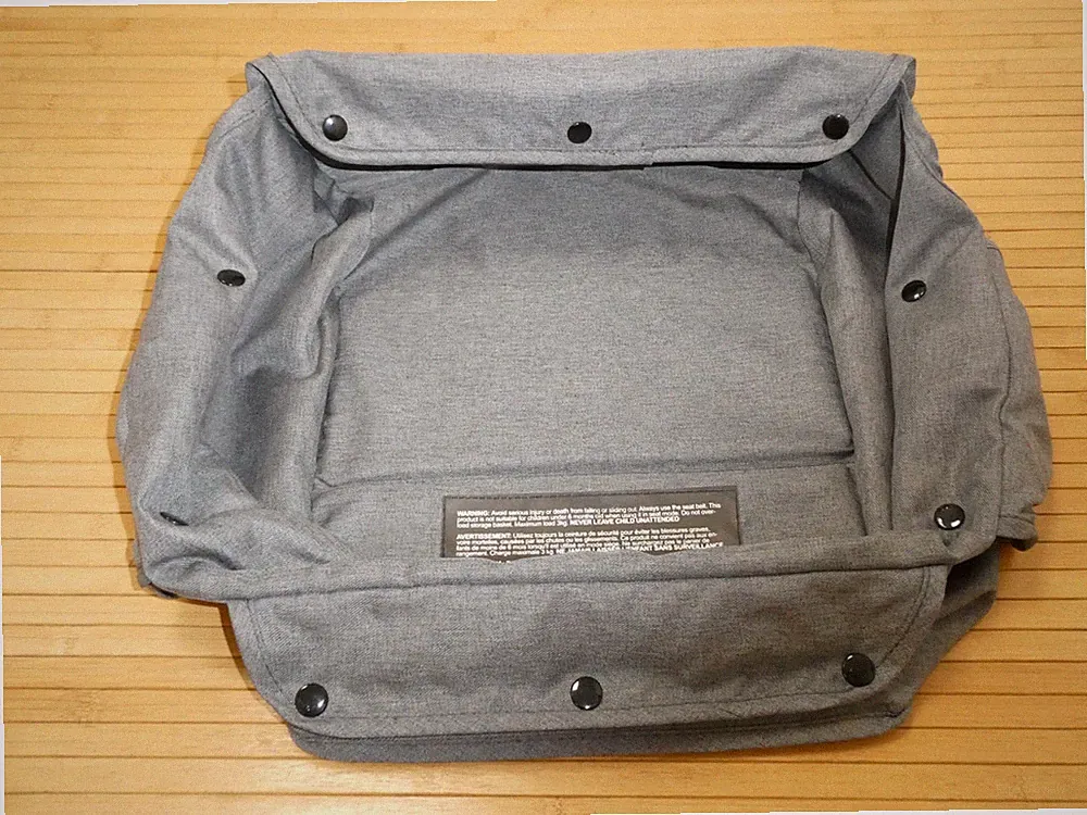 Ickle Bubba Moon Grey Unter Einkaufskorbe für Kinderwagen Kinderwagengestell