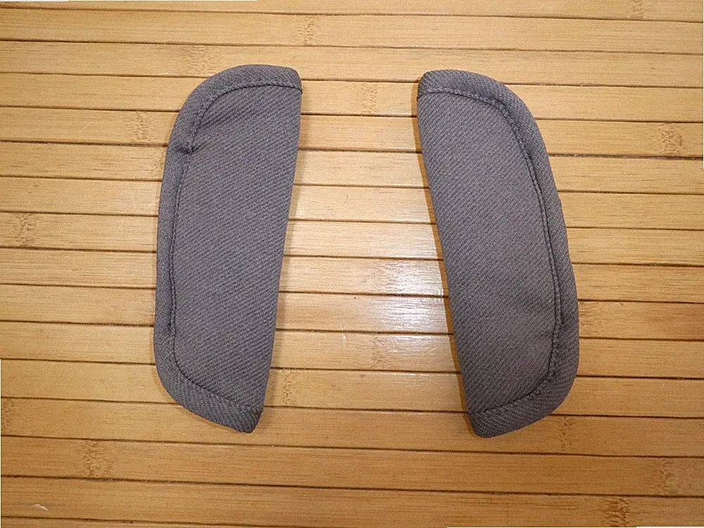 Ickle Bubba Stomp SCHULTERBEZUG POLSTER grau für Sitzeinheit Kinderwagen Gurt Gurt