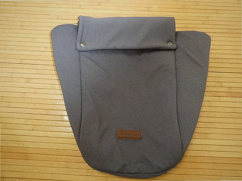 Ickle Bubba Stomp V2 V3 V4 Luxe Fußsack Cosytoes grau für Sitzeinheit Kinderwagen