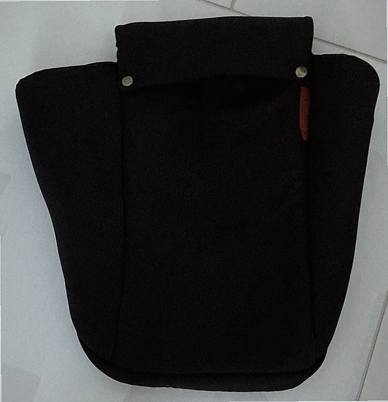 Ickle Bubba Stomp V2 V3 V4 Luxe Fußsack Cosytoes schwarz für Sitzeinheit Kinderwagen