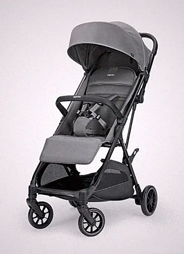Inglesina Now AG84P0SNG Baby-Passeggino Now Snap Grau Für Neugeborene