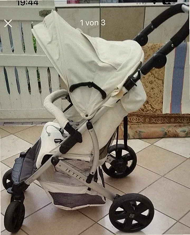 Jette Joop Kinderwagen Weiß Top Zustand