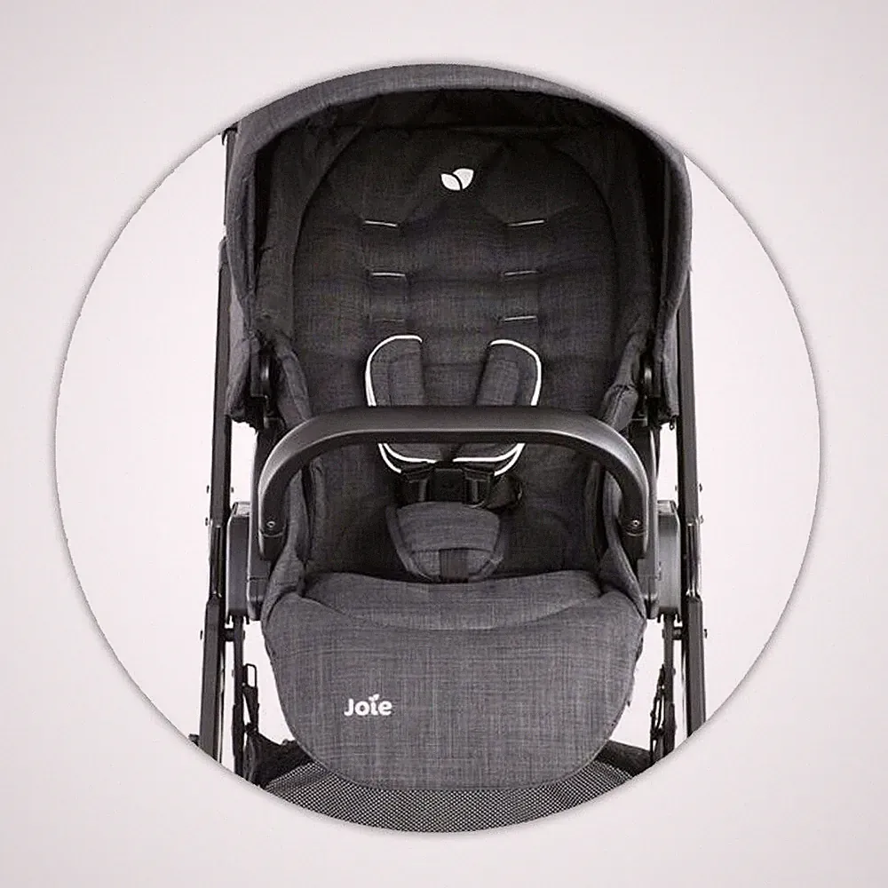 Joie Ersatzteil kompletter Sitzbezug für Kinderwagen Chrome DLX