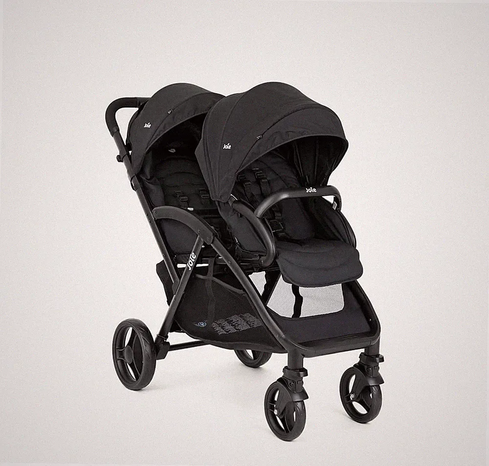 Joie Evalite Duo Shale Geschwisterwagen Utraleicht Zwillingskinderwagen Neu OVP