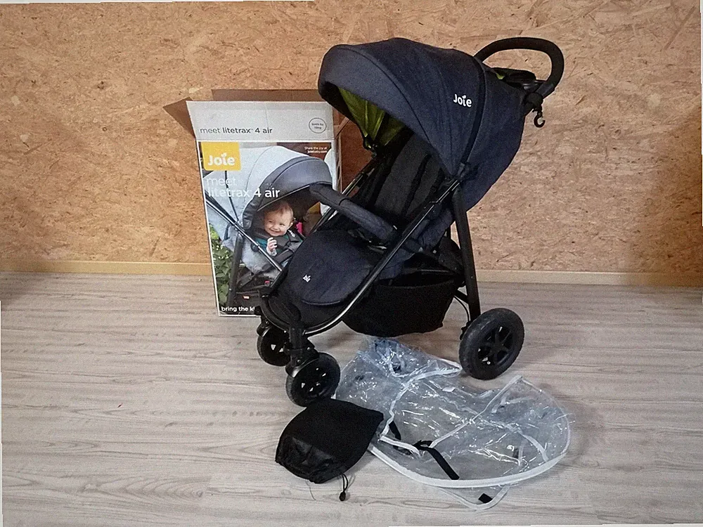 Joie Litetrax 4 Air, Luftreifen Buggy + Sonnensegel, Neuwertig!