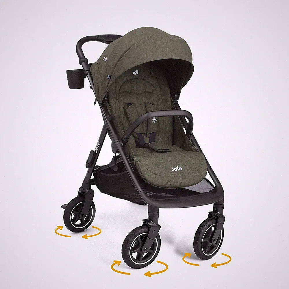Joie Mydrift City Sportwagen Buggy Kinderwagen 360 Grad Räder Fern NEU