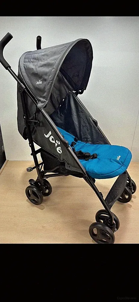 Joie Nitro E Kinderwagen - Blau mit Regenschutz PORTOFREI