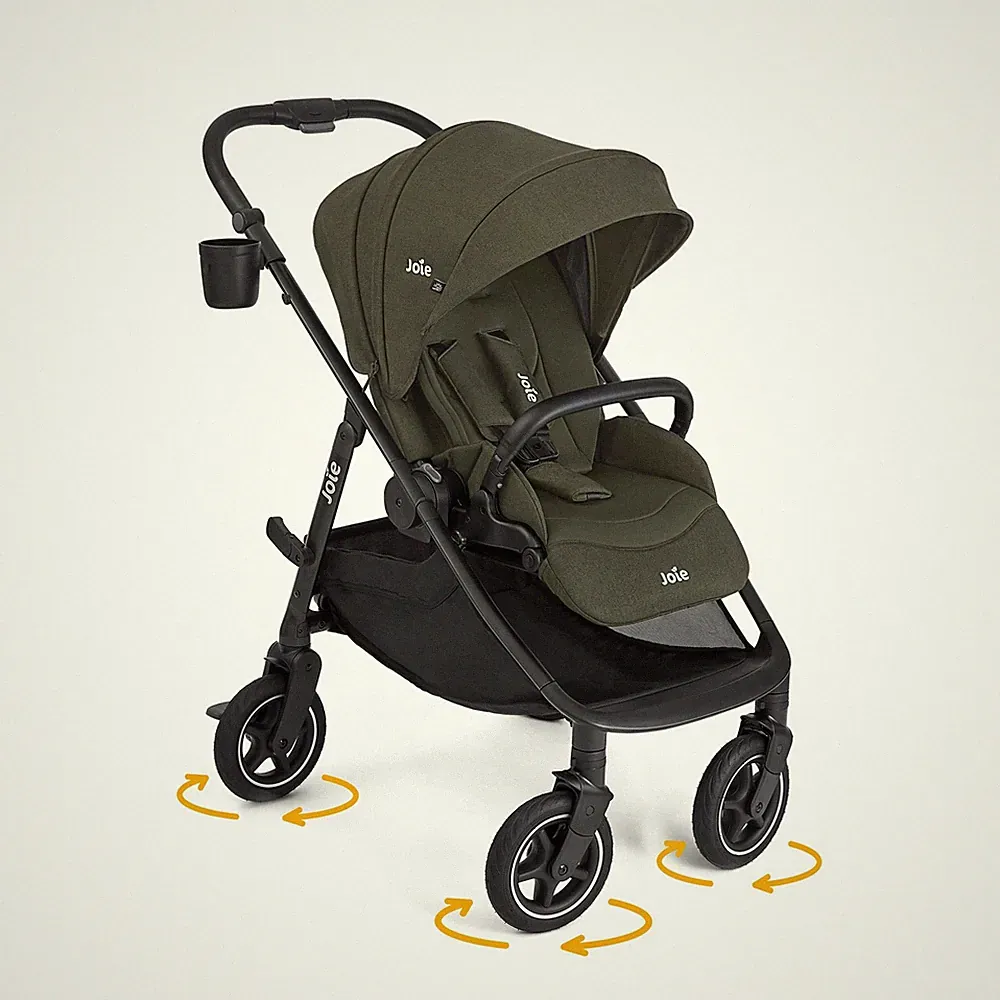 Joie Versadrift Buggy Sportwagen Kinderwagen 360 Grad Räder Fern TOP