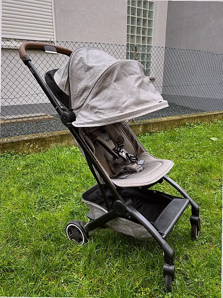 Joolz AER+ PLUS leichter Buggy Kinderwagen Lovely Taupe 2023 extragroße Verdeck