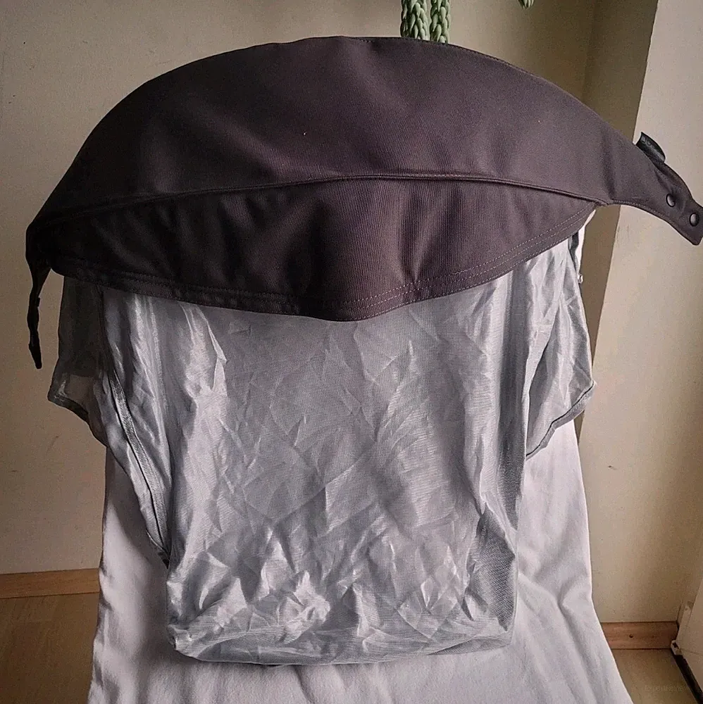Joolz Sonnenblende für Kinderwagen, UV Schutz, SONNENVERDECK, Braun