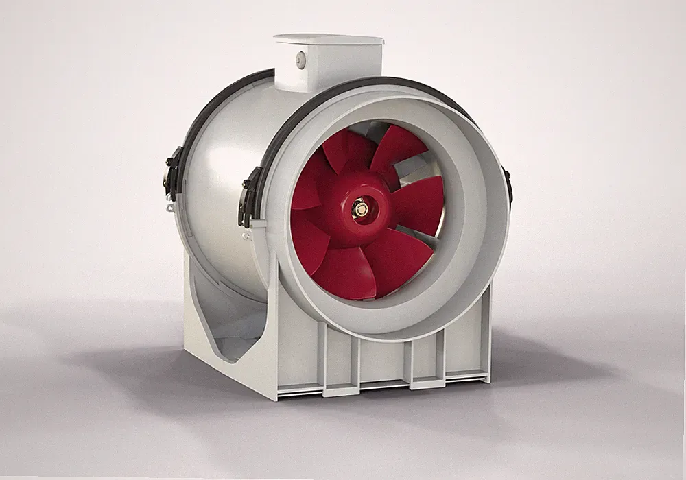 Kanal Ø 315 mm Rohr Lüfter Abluft Ventilator Zuluft Gerät Grow Lineo 2590 m3/h