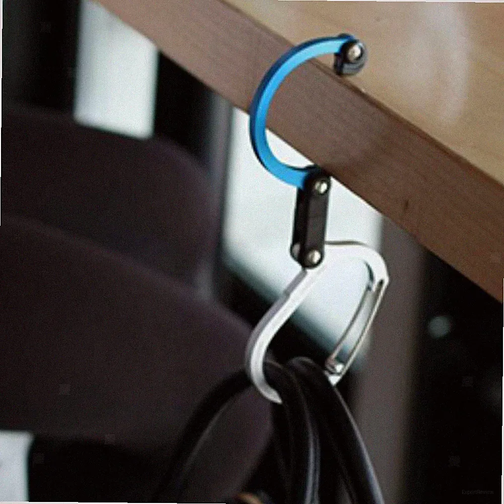 Karabinerhaken Und Clip für Taschen, Kinderwagen, Rucksackaufhänger, Leichter