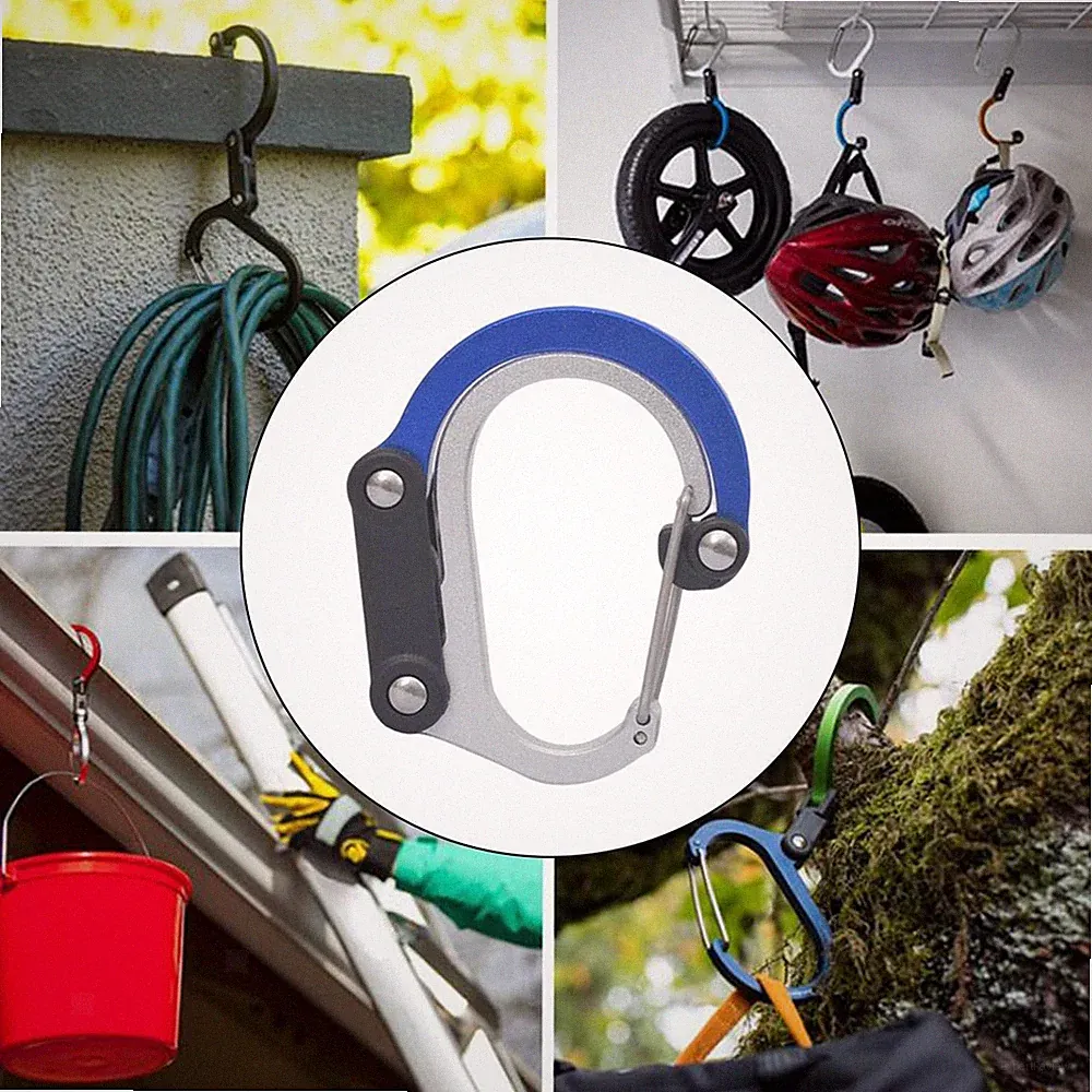 Karabinerhaken und Hakentasche, Kinderwagen, Rucksackaufhänger