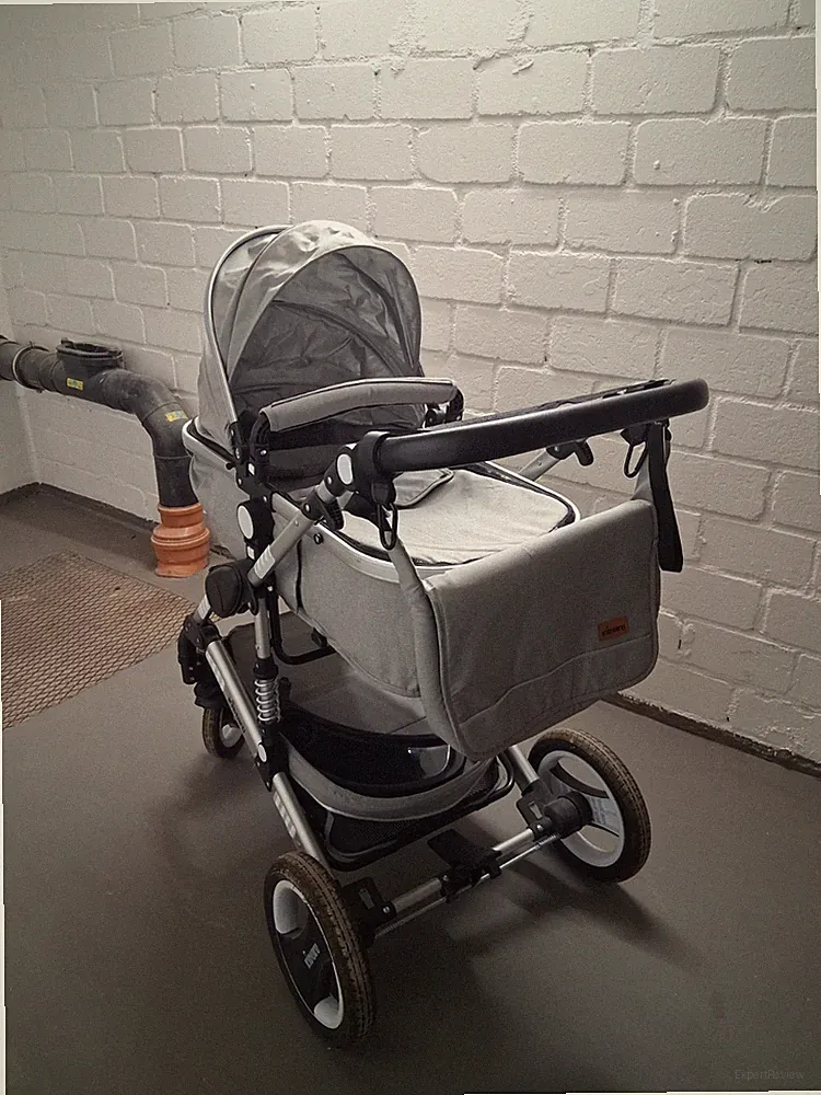 KIDUKU® 2 in 1 Kombi-Kinderwagen Buggy Reisebuggy Babyschale Faltbar